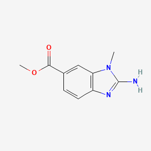 methyl2-amino-1-methyl-1H-1,3-benzodiazole-6-carboxylate