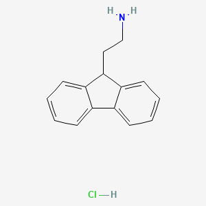 2-(9H-fluoren-9-yl)ethan-1-amine hydrochloride