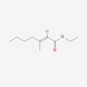 Ethyl 3-methylhept-2-enoate