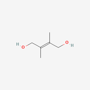 molecular formula C6H12O2 B13520321 (2E)-2,3-dimethylbut-2-ene-1,4-diol 