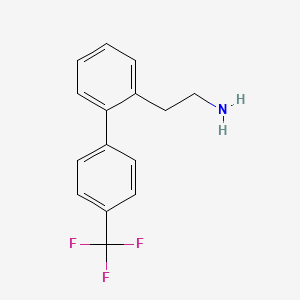 2-(4'-(Trifluoromethyl)biphenyl-2-yl)-ethylamine