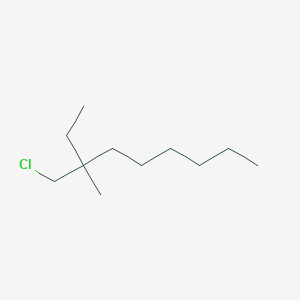 molecular formula C11H23Cl B13520479 3-(Chloromethyl)-3-methylnonane 