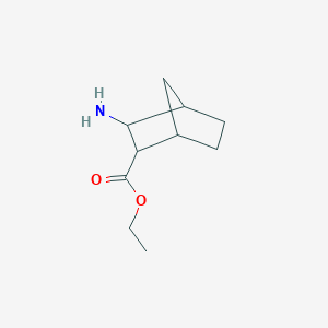 Ethyl 3-aminobicyclo[2.2.1]heptane-2-carboxylate