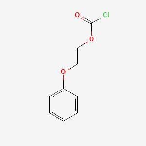 molecular formula C9H9ClO3 B1352053 2-フェノキシエチル クロロホルメート CAS No. 34743-87-8