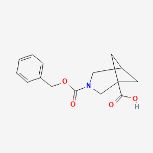 3-((Benzyloxy)carbonyl)-3-azabicyclo[3.1.1]heptane-1-carboxylic acid