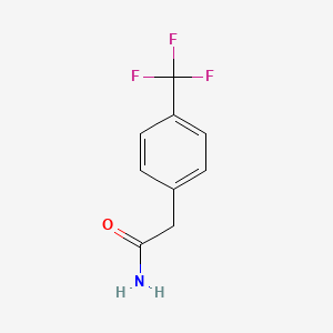 molecular formula C9H8F3NO B1352057 [4-(Trifluoromethyl)phenyl]acetamide CAS No. 41360-55-8