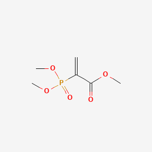 molecular formula C6H11O5P B1352063 Methyl 2-(dimethoxyphosphinyl)acrylate CAS No. 55168-74-6