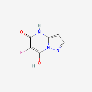 6-Fluoropyrazolo[1,5-a]pyrimidine-5,7-diol