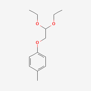 molecular formula C13H20O3 B1352066 4-(2,2-Diethoxyethoxy)toluene CAS No. 66614-56-0