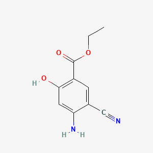 Ethyl 4-amino-5-cyanosalicylate