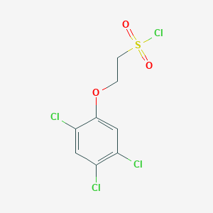 2-(2,4,5-Trichlorophenoxy)ethane-1-sulfonyl chloride