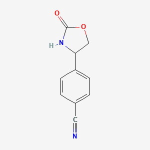 4-(2-Oxo-4-oxazolidinyl)benzonitrile