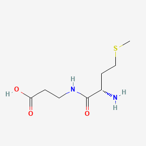 molecular formula C8H16N2O3S B13520756 Met-beta-Ala 