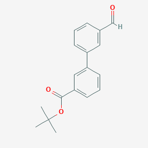 Tert-butyl 3'-formyl-[1,1'-biphenyl]-3-carboxylate