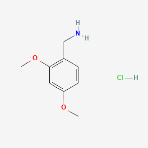 B1352082 2,4-Dimethoxybenzylamine hydrochloride CAS No. 20781-21-9
