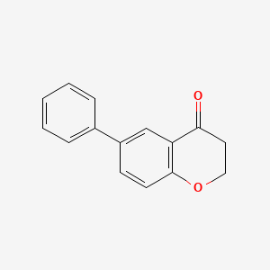 6-Phenyl-3,4-dihydro-2h-1-benzopyran-4-one