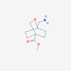 Methyl 1-(aminomethyl)-2-oxabicyclo[2.2.2]octane-4-carboxylate