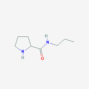 B1352085 N-propylpyrrolidine-2-carboxamide CAS No. 84899-61-6