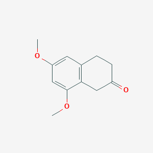 molecular formula C12H14O3 B1352086 6,8-Dimethoxyl-2-tetralone CAS No. 53076-59-8