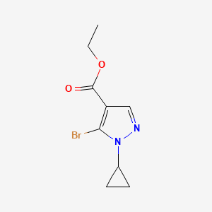 ethyl 5-bromo-1-cyclopropyl-1H-pyrazole-4-carboxylate