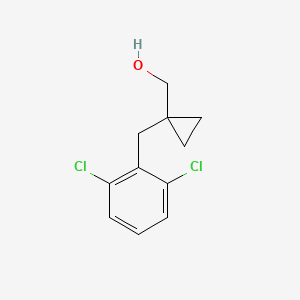 (1-(2,6-Dichlorobenzyl)cyclopropyl)methanol