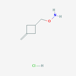 O-[(3-methylidenecyclobutyl)methyl]hydroxylaminehydrochloride