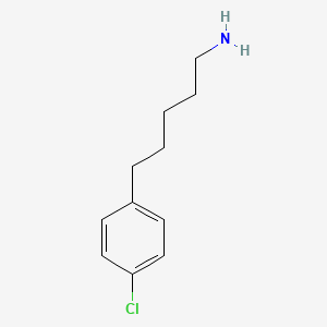 5-(4-Chlorophenyl)pentan-1-amine