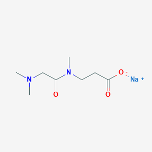 sodium3-[2-(dimethylamino)-N-methylacetamido]propanoate