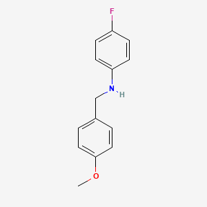 4-Fluoro-N-(4-methoxybenzyl)aniline