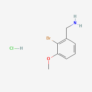 1-(2-Bromo-3-methoxyphenyl)methanaminehydrochloride