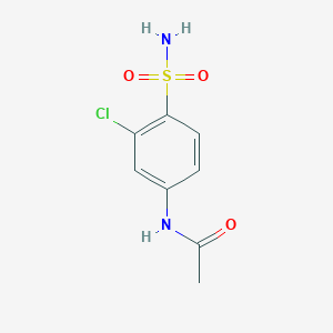 N-(3-chloro-4-sulfamoylphenyl)acetamide