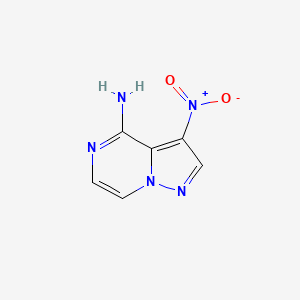 3-Nitropyrazolo[1,5-a]pyrazin-4-amine