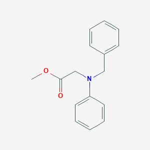 B135212 Methyl 2-[benzyl(phenyl)amino]acetate CAS No. 137307-61-0