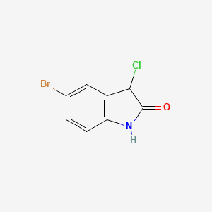 5-bromo-3-chloro-2,3-dihydro-1H-indol-2-one