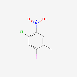 4-Chloro-6-iodo-3-nitrotoluene