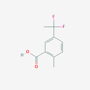 5-(1,1-Difluoroethyl)-2-methylbenzoic acid