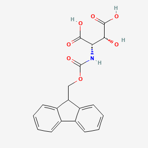 (2S,3R)-2-({[(9H-fluoren-9-yl)methoxy]carbonyl}amino)-3-hydroxybutanedioic acid