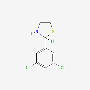 2-(3,5-Dichlorophenyl)thiazolidine