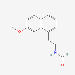 Formamide, N-(2-(7-methoxy-1-naphthalenyl)ethyl)-