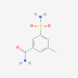 3-Methyl-5-sulfamoylbenzamide