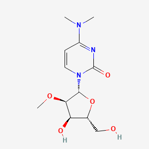 molecular formula C12H19N3O5 B1352144 N(4),N(4),O(2')-Trimethylcytidine CAS No. 34218-81-0