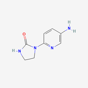 1-(5-Aminopyridin-2-yl)imidazolidin-2-one