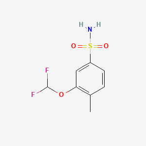 3-Difluoromethoxy-4-methylbenzenesulfonamide