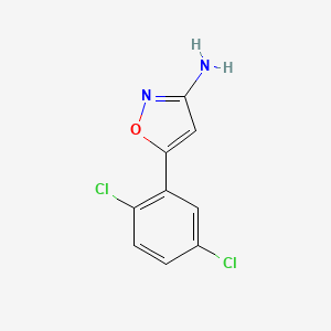 5-(2,5-Dichlorophenyl)isoxazol-3-amine