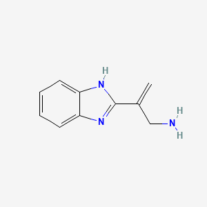 2-(1H-1,3-benzodiazol-2-yl)prop-2-en-1-amine