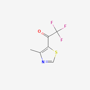 2,2,2-Trifluoro-1-(4-methylthiazol-5-yl)ethan-1-one