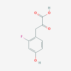 3-(2-Fluoro-4-hydroxyphenyl)-2-oxopropanoic acid