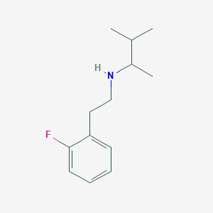 n-(2-Fluorophenethyl)-3-methylbutan-2-amine