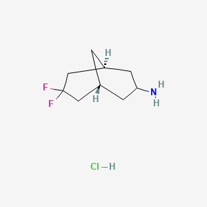 (1R,3s,5S)-7,7-difluorobicyclo[3.3.1]nonan-3-aminehydrochloride