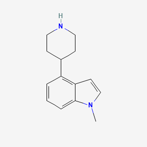 1-methyl-4-(piperidin-4-yl)-1H-indole